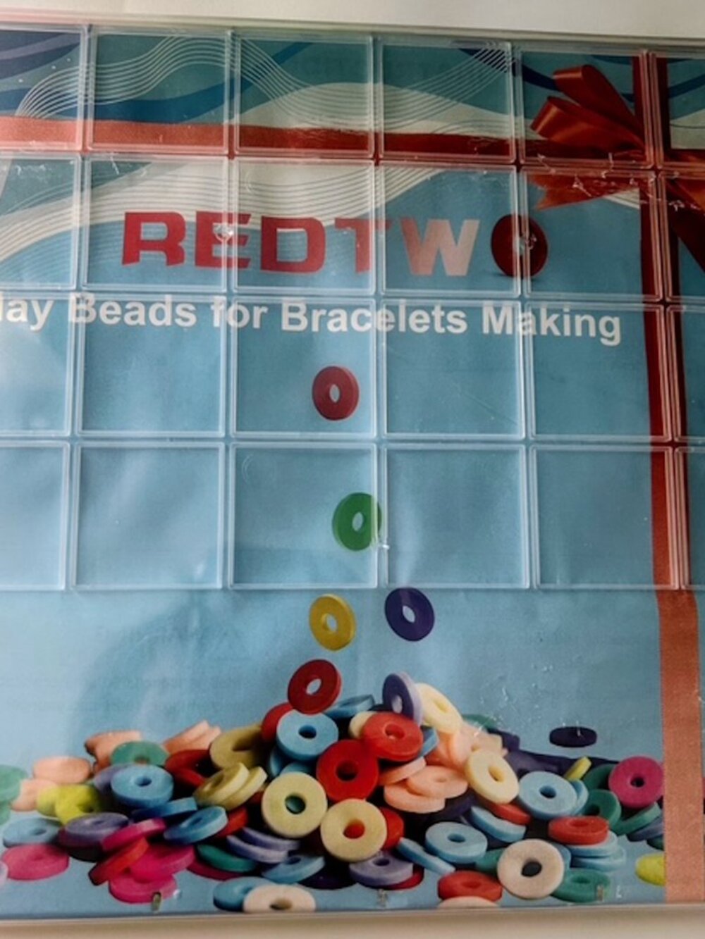 Redtwo Clay Beads Bracelet Making Kit, Flat 24 Different